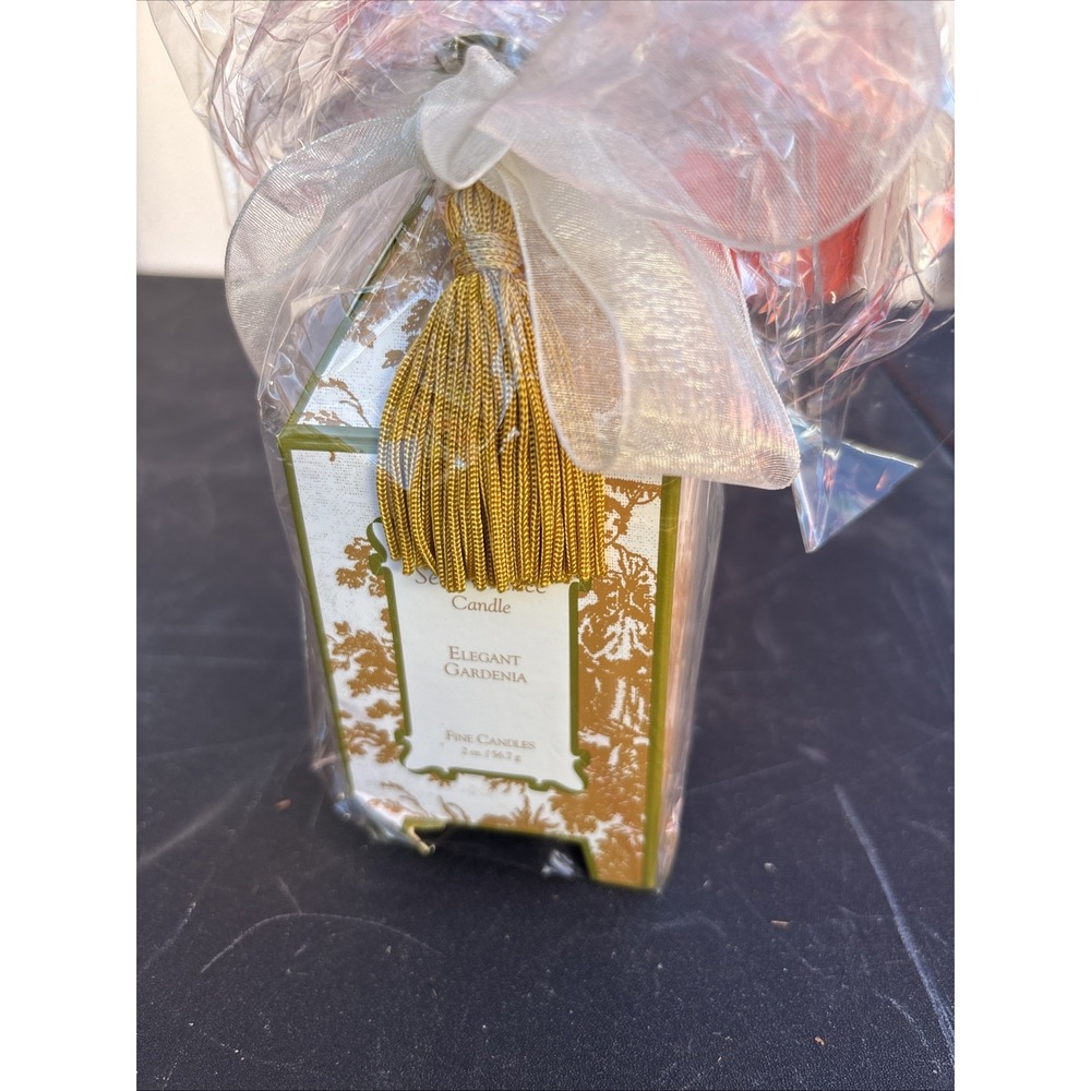 Seda France Candle ELEGANT GARDENIA FINE CANDLES RARE Scent NEW In Box Mini